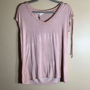 Jane & Delaney Blush Pink T-Shirt NWT